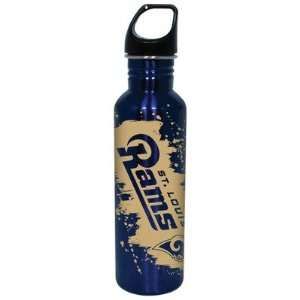  St Louis Rams 26 Oz Stainless Steel Water Bottle