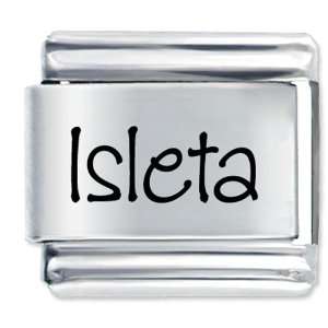  Name Isleta Italian Charms Bracelet Link Pugster Jewelry