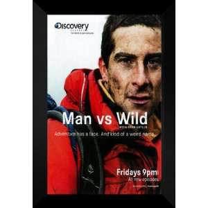 Man vs. Wild 27x40 FRAMED TV Poster   Style A   2006
