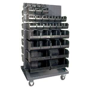   Mobile Double Sided Conductive ESD Louvered Panel Rack   QMD 36H Home