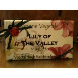   Ladybug Vegetal Handmade Soap 10.6g Made in Italy   Lily of the Valey
