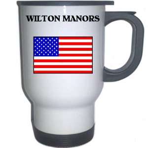  US Flag   Wilton Manors, Florida (FL) White Stainless 