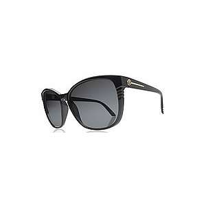  Electric Rosette Polarized (Gloss Black/Grey)   Sunglasses 