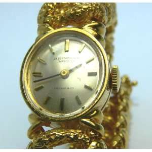   Antique IWC Made for Tiffany & Co 18k Ladies Watch 