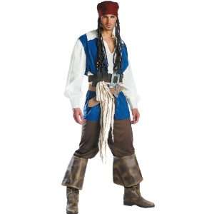   Jack Sparrow Teen Costume / Blue/Brown   Size Teen (38 40) Everything