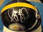 Jerome Bettis Hand Signed Pittsburgh Steelers Mini Helmet