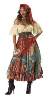 ADULT FORTUNE TELLER GYPSY DELUXE COSTUME IC1051  