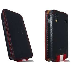   iStyle Magneta Premium PU Leather Flip Case Black Electronics