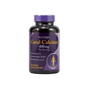    Natrol Coral Calcium    400 mg   90 Capsules 