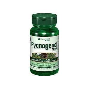  Pycnogenol  60 mg. 60 Capsules