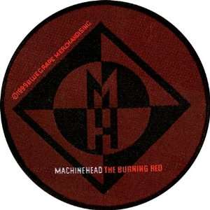  Machine Head The Burning Red Heavy Metal Woven Patch 