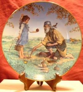 JOHNNY APPLESEED COLLECTORS PLATE BY BRADEX, c. 1983  