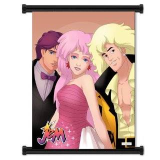 Jem and the Holograms Wall Scroll Poster 32 x 42 inches (Fabric Cloth 
