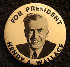 Photo Henry Wallace Progressive Party 1948 Political Pi