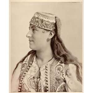 1893 Chicago Worlds Fair Portrait Jewish Woman Costume 