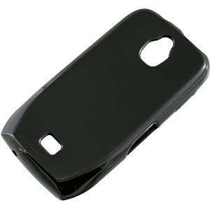  TPU Skin Cover for Samsung Exhibit 4G T759, Black Cell 