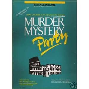  Murder Mystery Party Revenge in Rome Toys & Games
