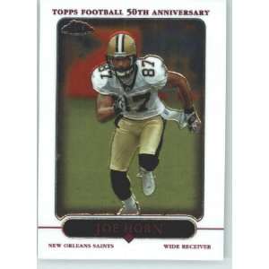  Joe Horn   New Orleans Saints   2005 Topps Chrome Card 