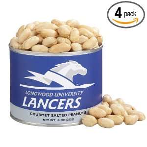 Virginia Diner Longwood University, Salted Peanuts, 10 Ounce (Pack of 