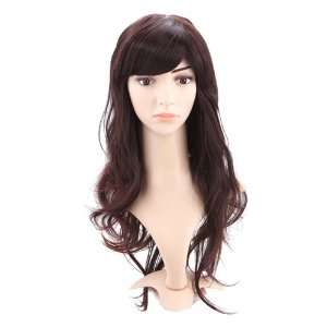 HDE (TM) Long Brown Wavy Hairstyle Wig Toys & Games