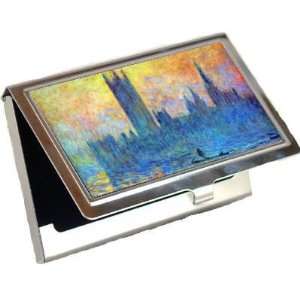  London Parliament in Winter By Claude Monet Business Card 