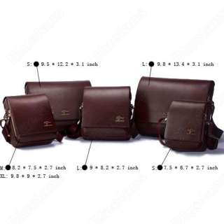 Kangaroo Mens Crossbody Shoulder Messenger Bag Briefcase Black S 