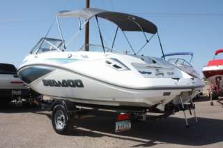2008 Sea Doo Challenger 180 18 Runabout Boat 25 Hours 215HP Super 