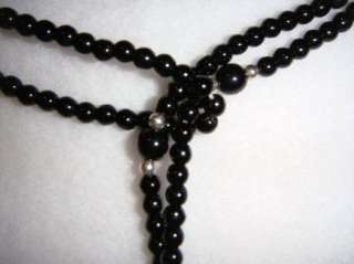 Silpada Black Onyx Lariat Necklace #N1467 NEW  