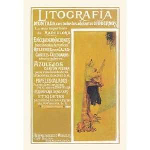  Litografia 20x30 poster