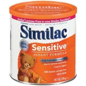  Similac Sensitive / 25.7 oz can / case of 6 Health 