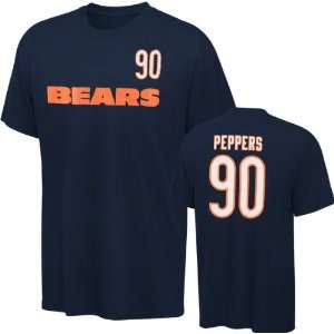 Julius Peppers Youth 8 20 Chicago Bears Navy Reebok Name & Number T 