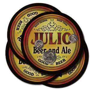  Julio Beer and Ale Coaster Set