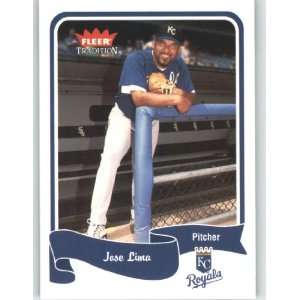  2004 Fleer Tradition #410 Jose Lima SP   Kansas City 