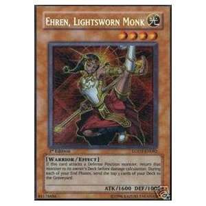  Yu Gi Oh   Ehren, Lightsworn Monk   Light of Destruction 
