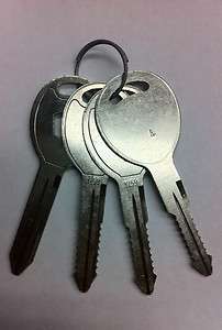 Chrysler Space & Depth Keys Set (8 Cut Y159 Keyway Locksmith Tool 