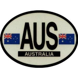  Australia Reflective Oval Decal Automotive