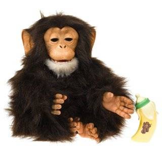   Ubu Lifelike Baby Chimpanzee Monkey Doll by Ashton Drake Toys & Games