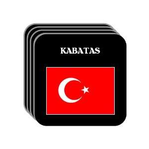  Turkey   KABATAS Set of 4 Mini Mousepad Coasters 