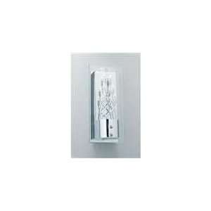 PLC Lighting   81646   Lief Sconce   Polished Chrome Finish / Clear 