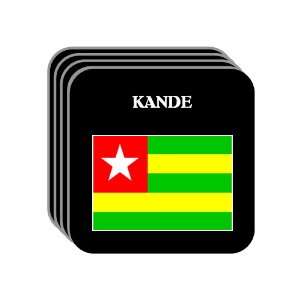  Togo   KANDE Set of 4 Mini Mousepad Coasters Everything 