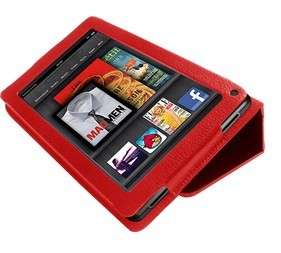 3IN1 for  7 Kindle Fire Tablet PU Leather Case Cover+Film 