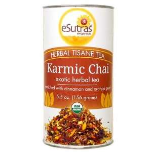 Organic Karmic Chai Tea (5.5 oz)  Grocery & Gourmet Food