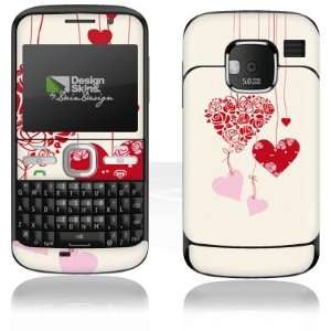   Skins for Nokia E 5   Herz an der Leine Design Folie Electronics