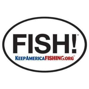  Keep America Fishing Decal