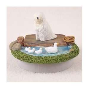  Komondor Candle Topper Tiny One A Day on the Lake