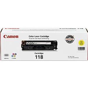  Genuine Canon CRG118Y (2659B001AA) Yellow Toner Cartridge 