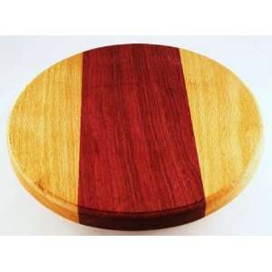  Small Lazy Susan   Bloodwood and Beech wood 8.75 in 