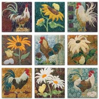   Needles Back on the Farm 9 Quilt Pattern Set Arts, Crafts & Sewing