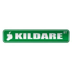   KILDARE ST  STREET SIGN CITY IRELAND