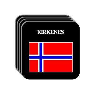  Norway   KIRKENES Set of 4 Mini Mousepad Coasters 